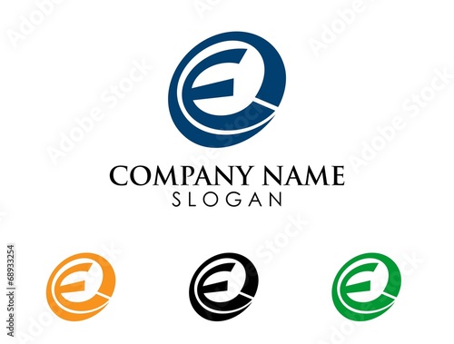 E circle font logo 2
