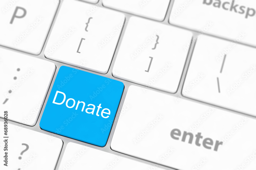 donate key word on computer keyboard, donate key word on computer keyboard,
