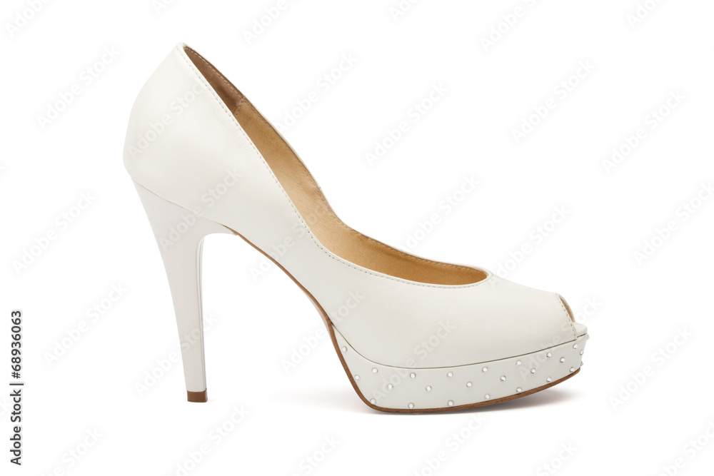 Ivory female wedding footwear Ivory female wedding footwear