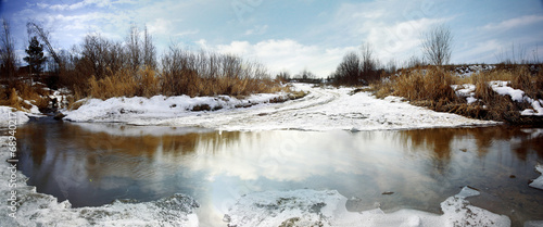 Spring creek ice water © kichigin19