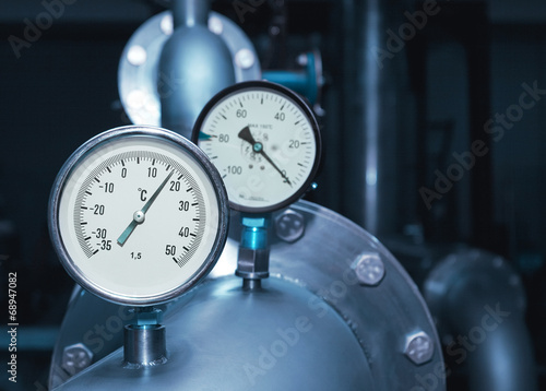 Industrial water temperature meter