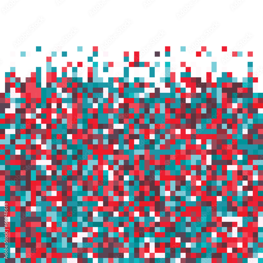 Fototapeta premium Abstract Pixel Background