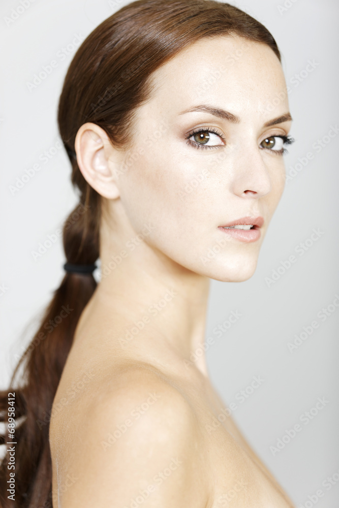 Attractive woman in beauty pose Attractive woman in beauty pose