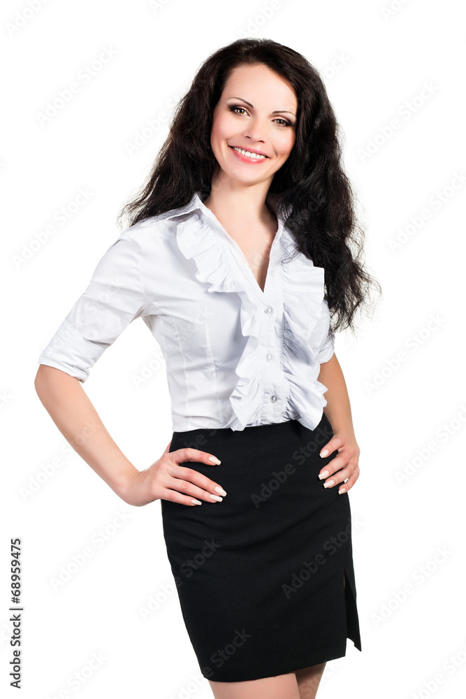 businesswoman smiling businesswoman smiling