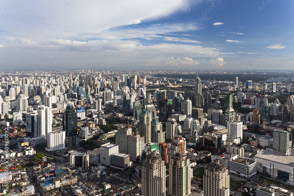 Skyline von Bangkok in Thailand