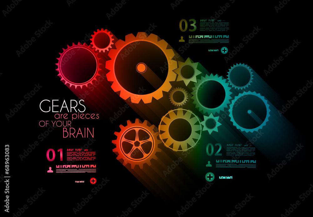 Infographic Modern Style Concept background