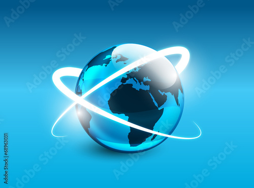 mondo, orbita, sattelliti, internet, dati