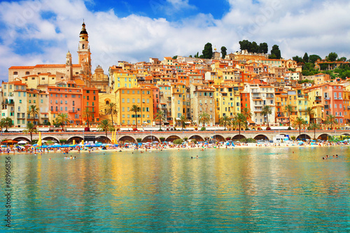 sunny Menton, south of France