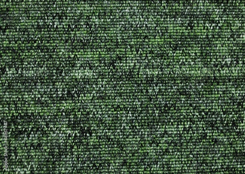 Texture of green carpet coverage