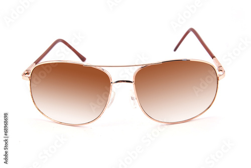 Sunglasses isolated against on white background