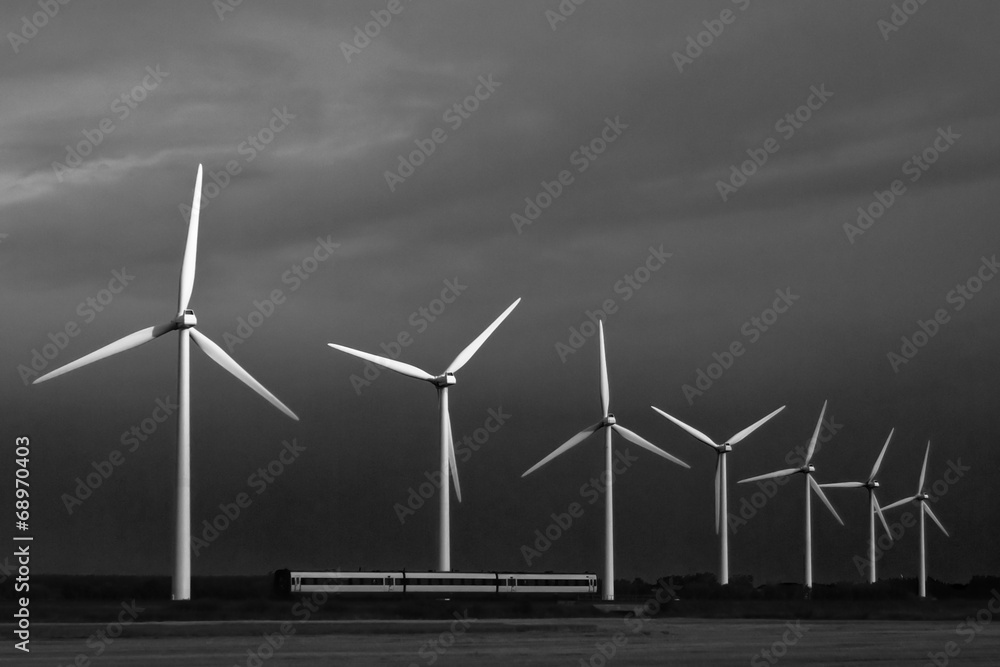 Obraz premium sailing train