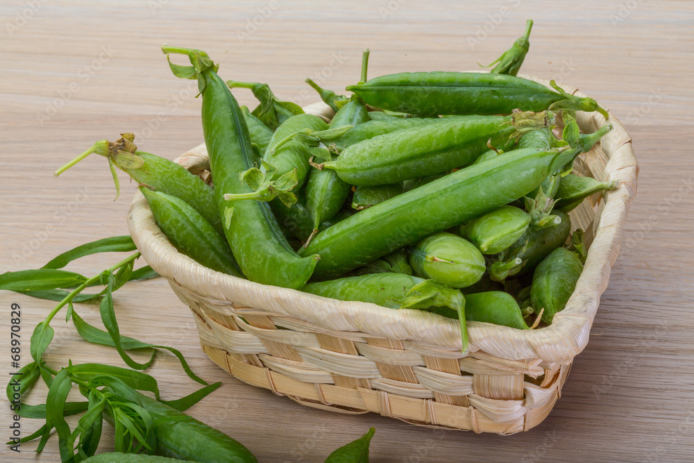 Green fresh peas Green fresh peas
