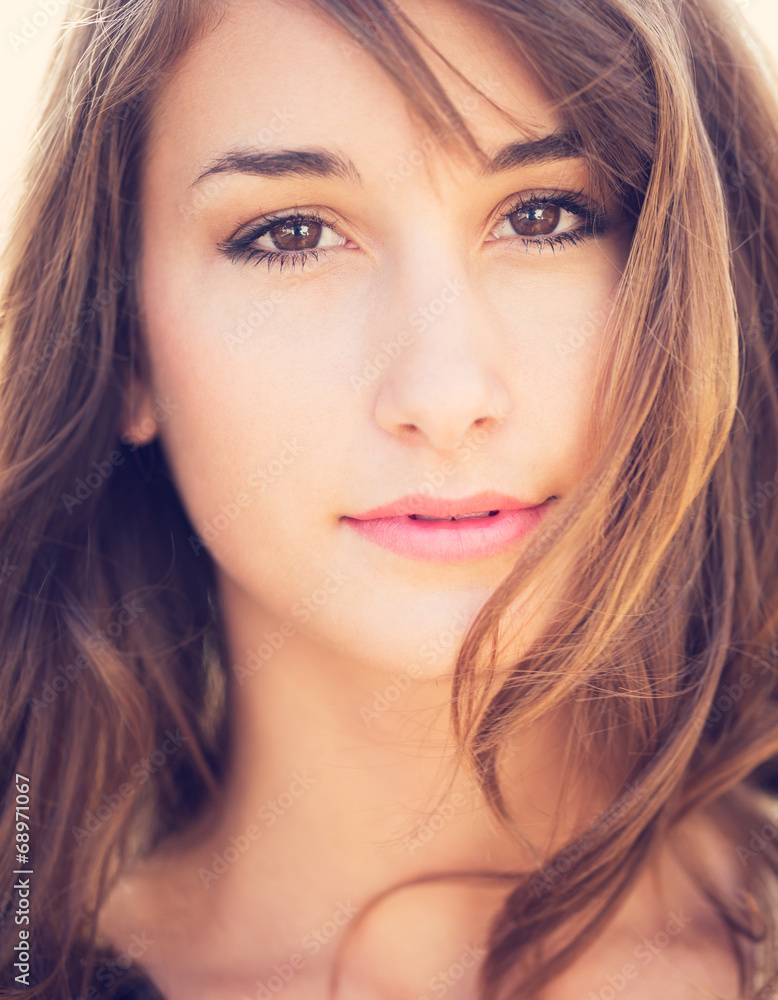 Portrait of Beautiful Girl Portrait of Beautiful Girl