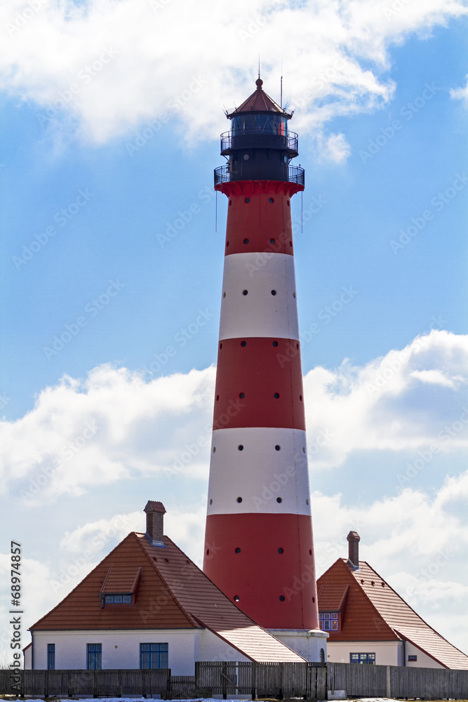 Leuchtturm Westerheversand Leuchtturm Westerheversand