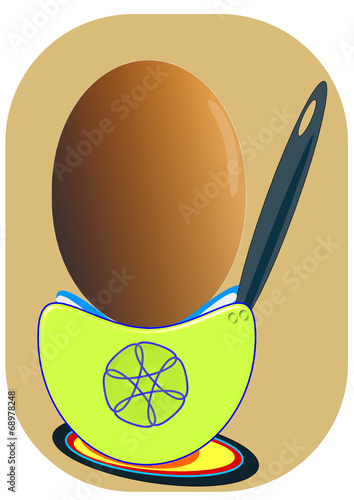 Huevo cocido