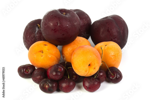 cherry apricot prune