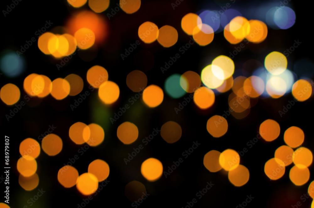 Fototapeta premium Abstract circular bokeh for background