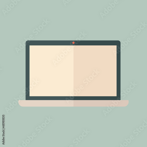 Laptop Flat Icon