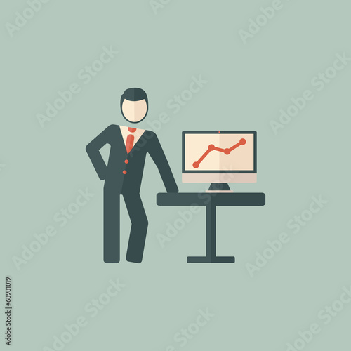 Presentation Flat Icon