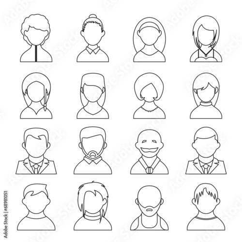 user icons