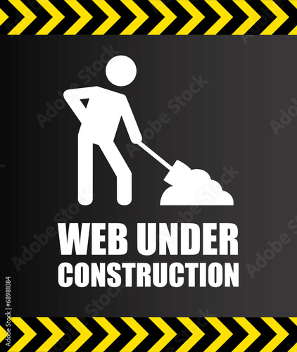 web under construction
