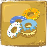 food and drink theme donut