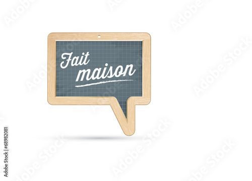 label " fait maison "