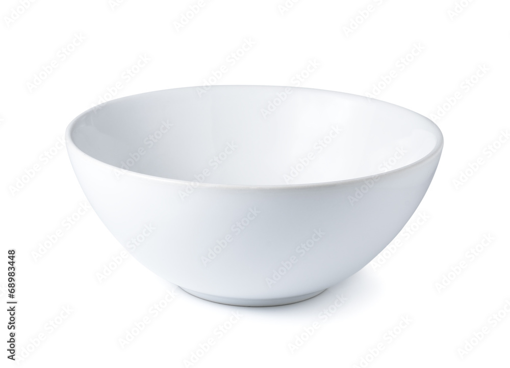 white bowl isolated on white background white bowl isolated on white background