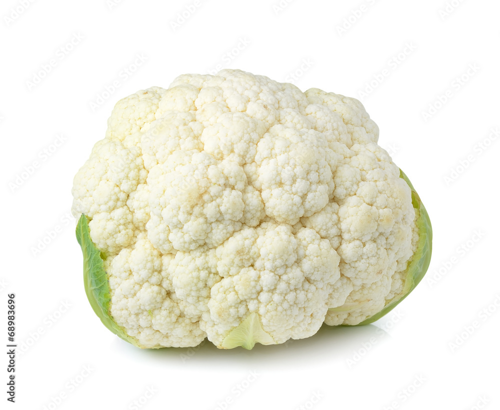 Cauliflower isolated on white background Cauliflower isolated on white background