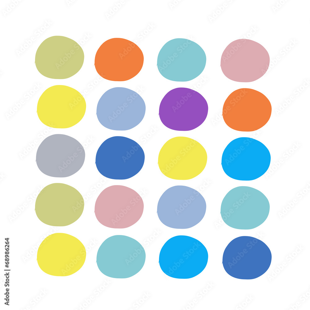 Abstract circles pattern  for your design