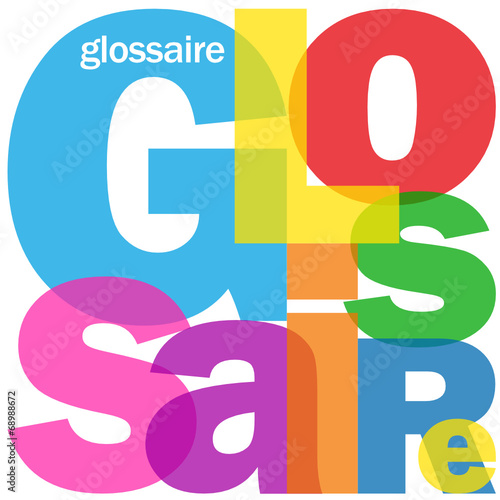 Icône GLOSSAIRE