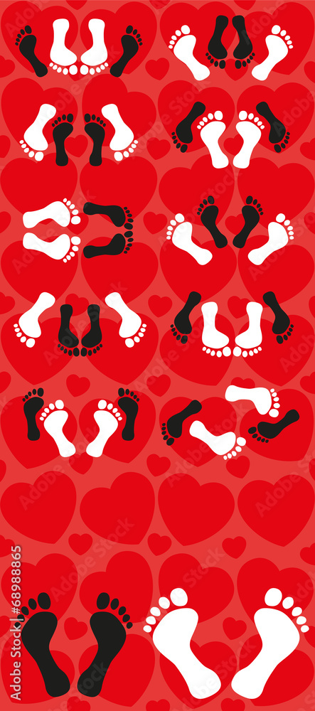 Feet Sex Positions Hearts Stock Vector | Adobe Stock
