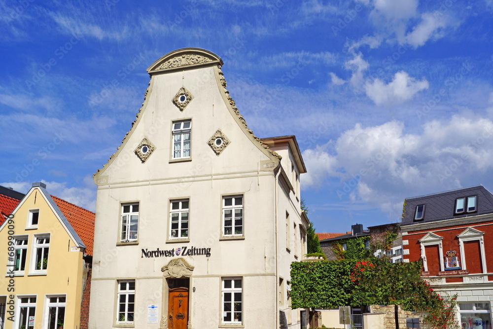 Fototapeta premium JEVER ( Ostfriesland ) - Stadtpanorama