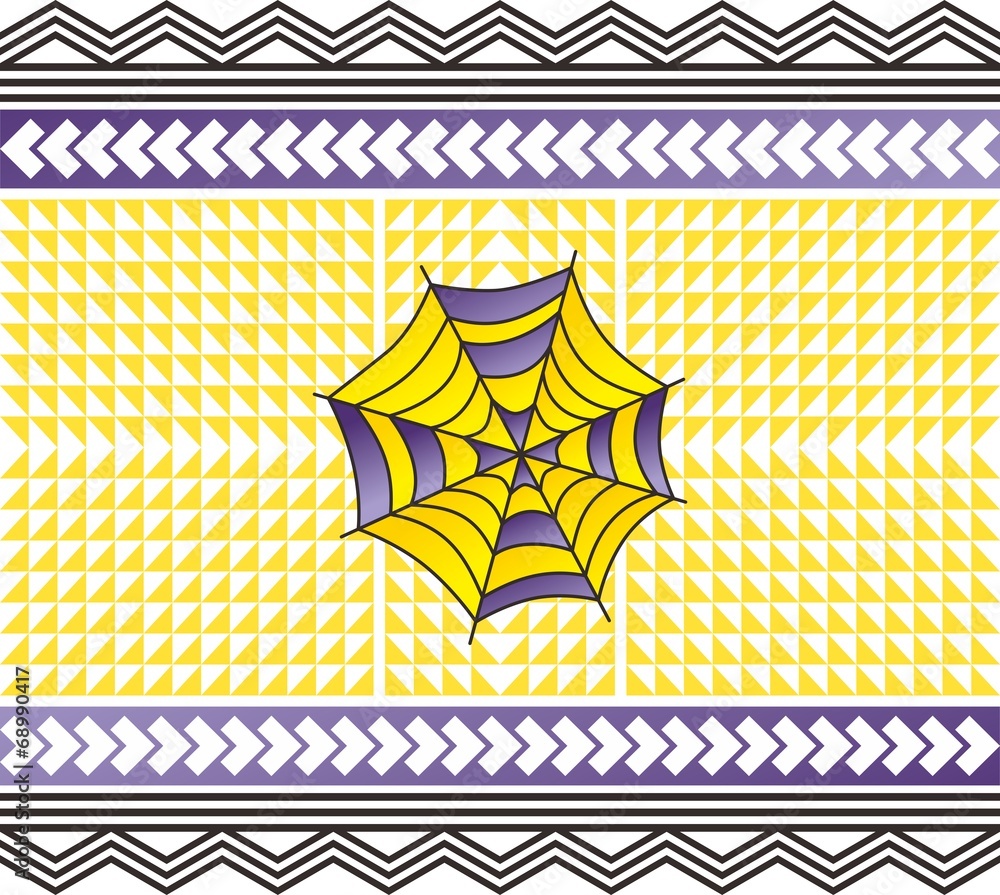 color spiderweb art Stock Vector | Adobe Stock