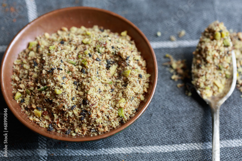 Dukkah (a nut and spice mixture) from Egypt