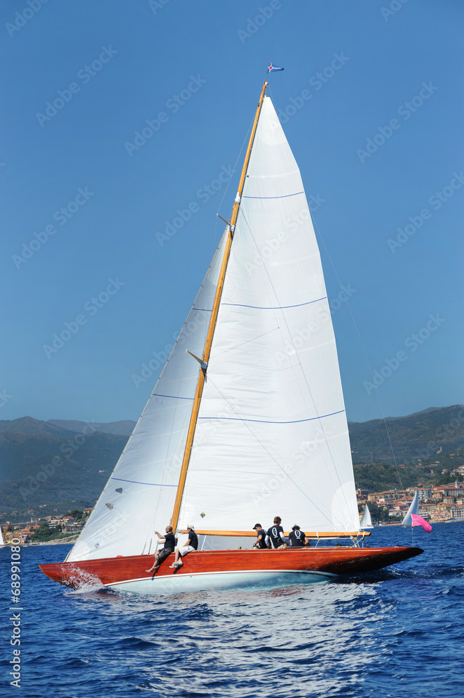 Fototapeta premium Barca a vela