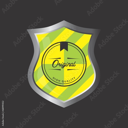 insignia shield product label art