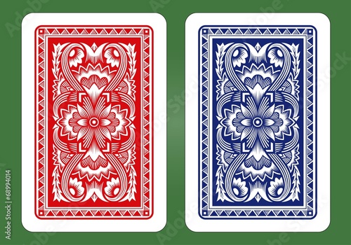 Playing Card Back Designs.