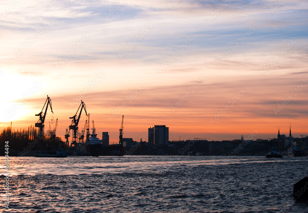 Hafen in Hamburg