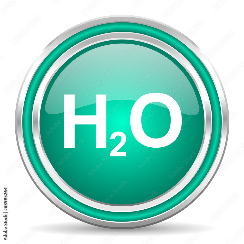 water green glossy web icon water green glossy web icon