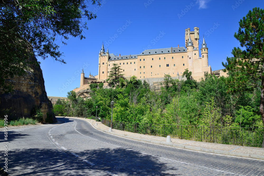 Alcazar of Segovia, Castilla Leon, Spain. Alcazar of Segovia, Castilla Leon, Spain.