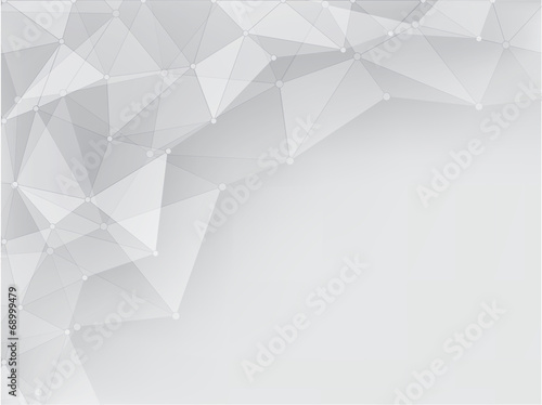 gray geometric abstract background with space