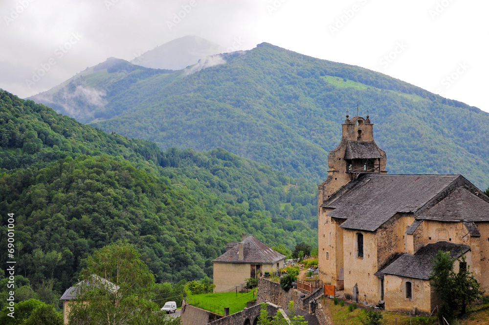 Church in Pyrenees