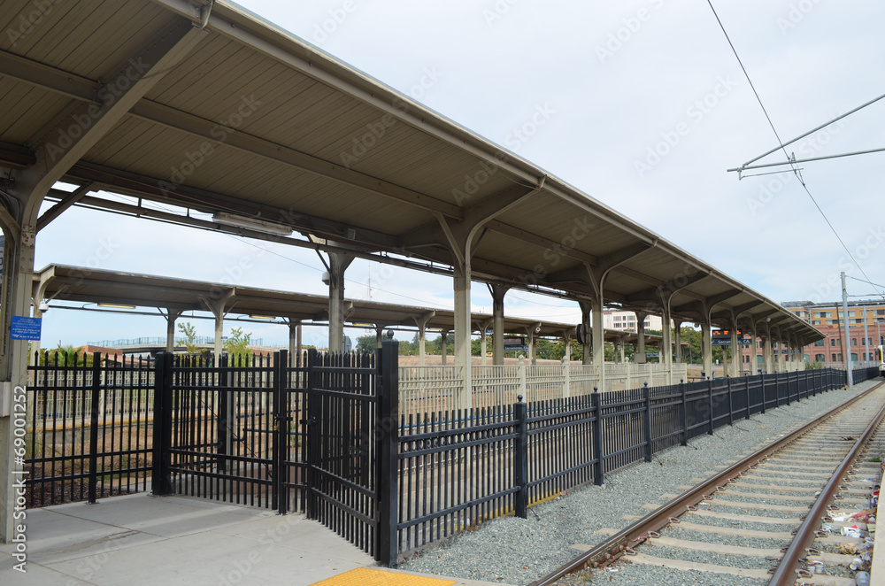 Fototapeta premium railroad station of sacramento