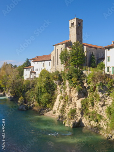 Fototapeta Naklejka Na Ścianę i Meble -  Cividale;  Kirche San Francesco in Friaul  / Italien