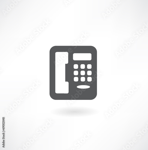 Phone icons, vector illustration