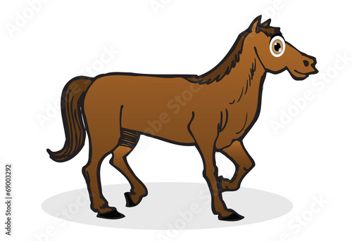 horse cartoon