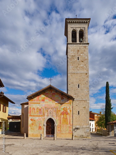 Kirche San Biagio in Cividale / Friaul / Italien photo