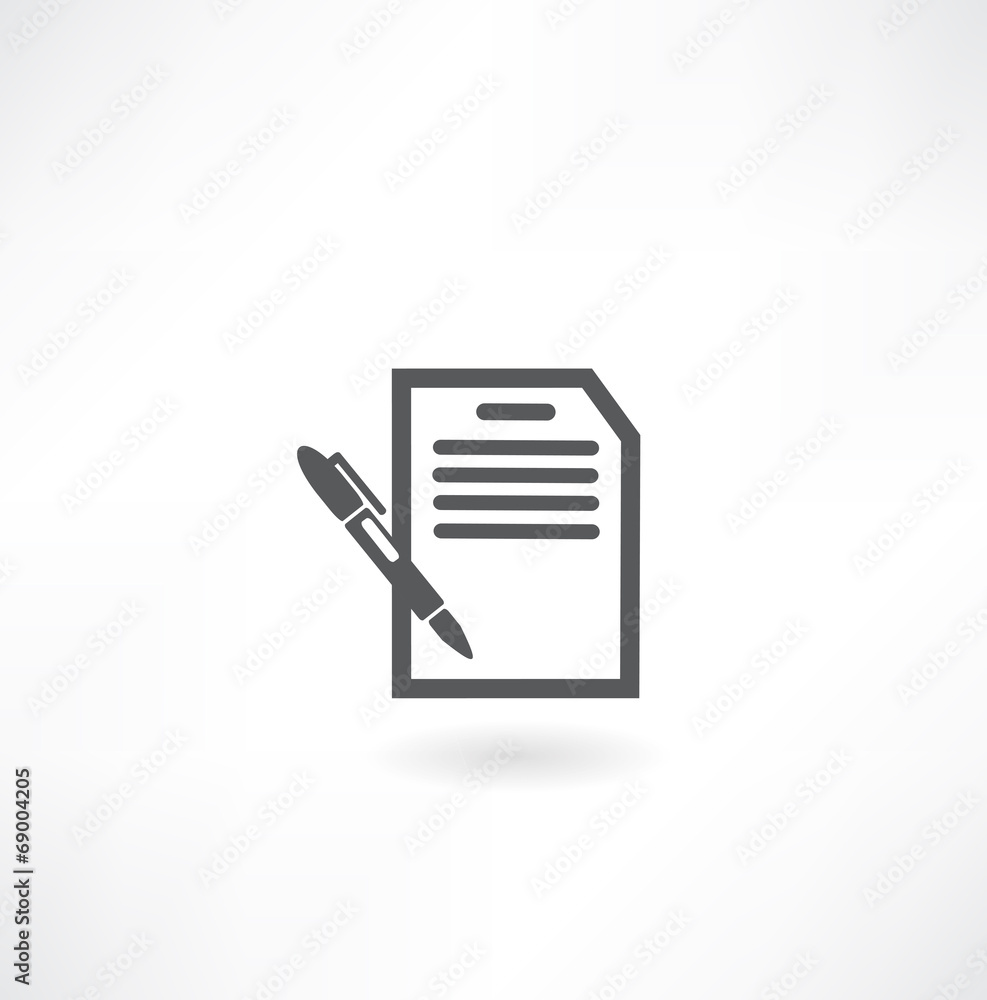 Blank notepad with pen and pencil on office wooden table Blank notepad with pen and pencil on office wooden table