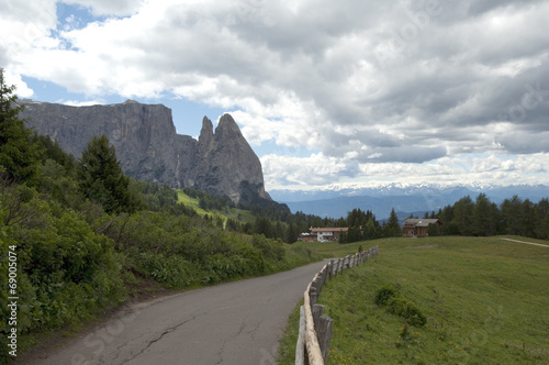 Schlern, Seiser, Alm, Dolomiten, photo